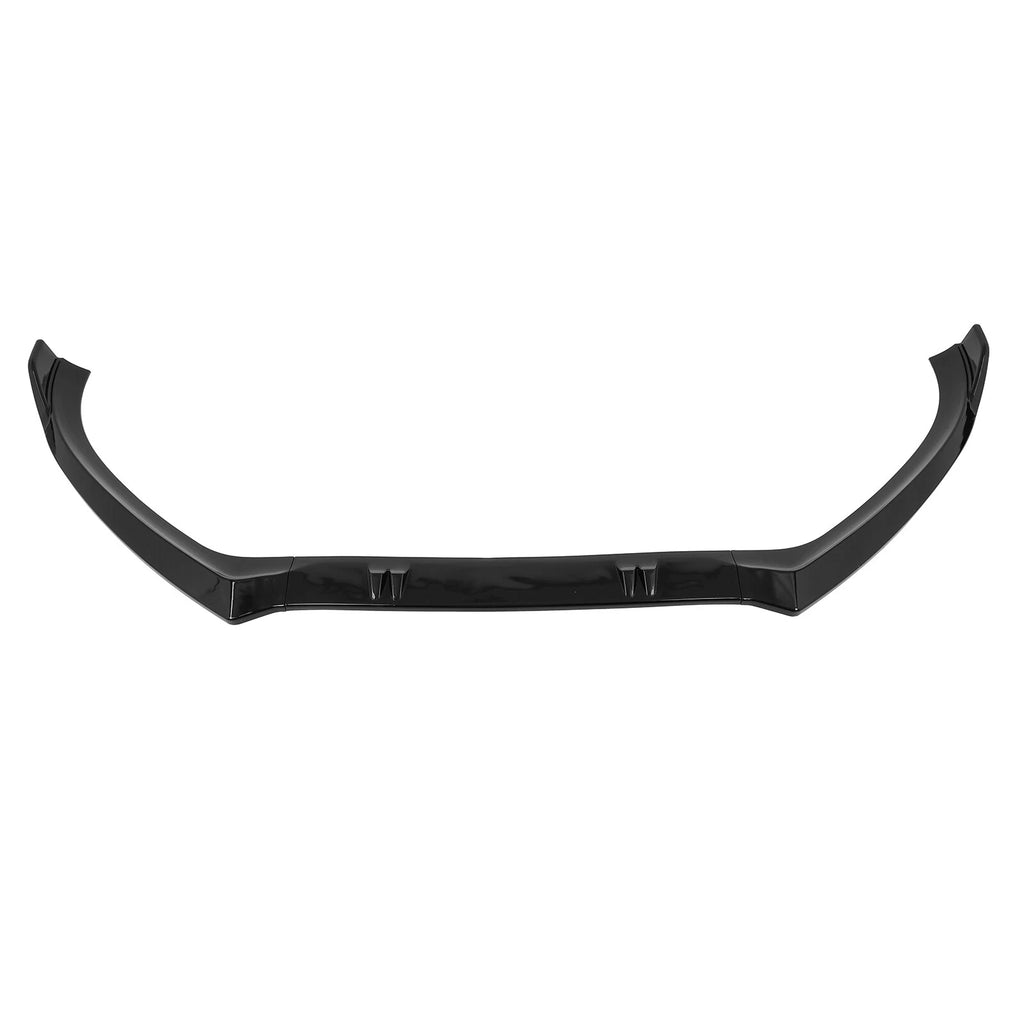Front Bumper Lip Spoiler for Audi A4 Quattro (2013-2016) - Glossy Black