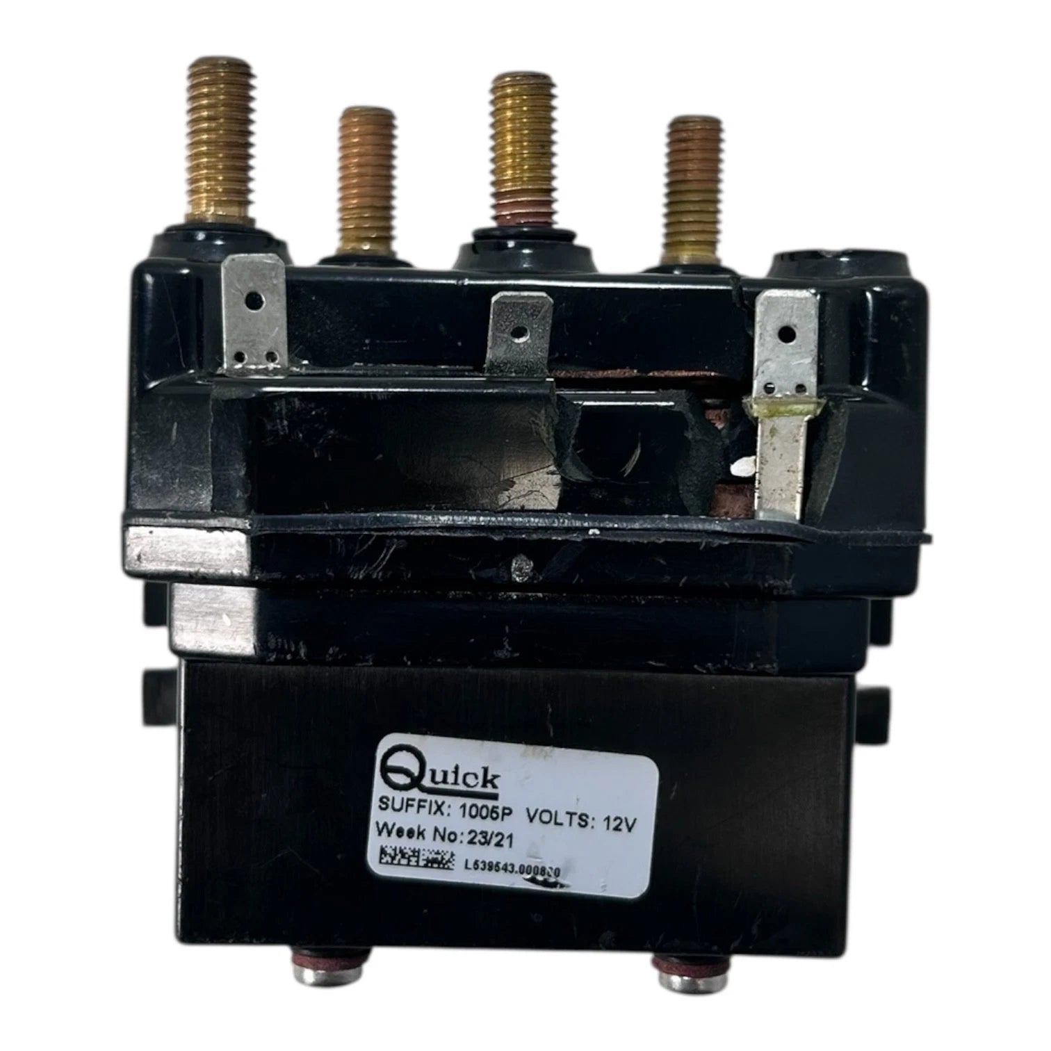 4 Pole Windlass Solenoid 12V for Quick Marine 1005P (Damaged - For Parts)