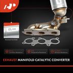 Catalytic Converter Front Right for Toyota Highlander Lexus RX450h (2009–2015)