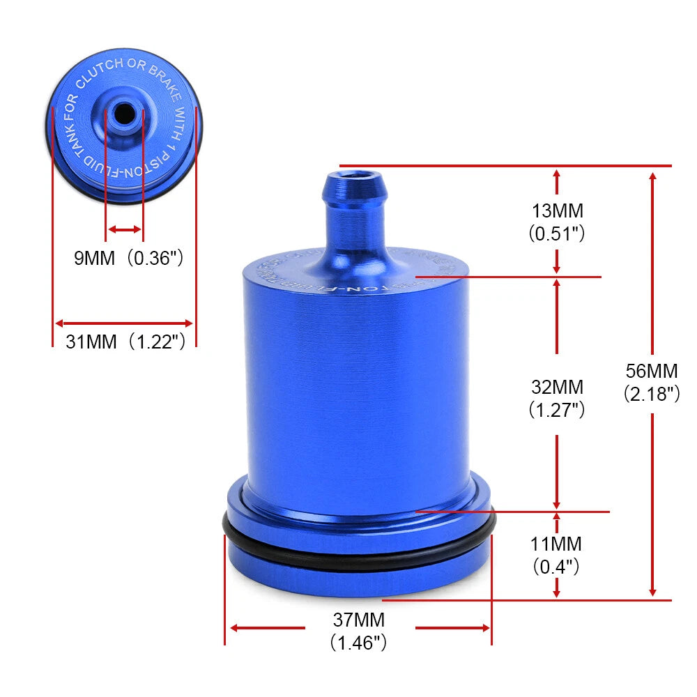 Brake Clutch Master Cylinder Oil Reservoir for Motorcycle