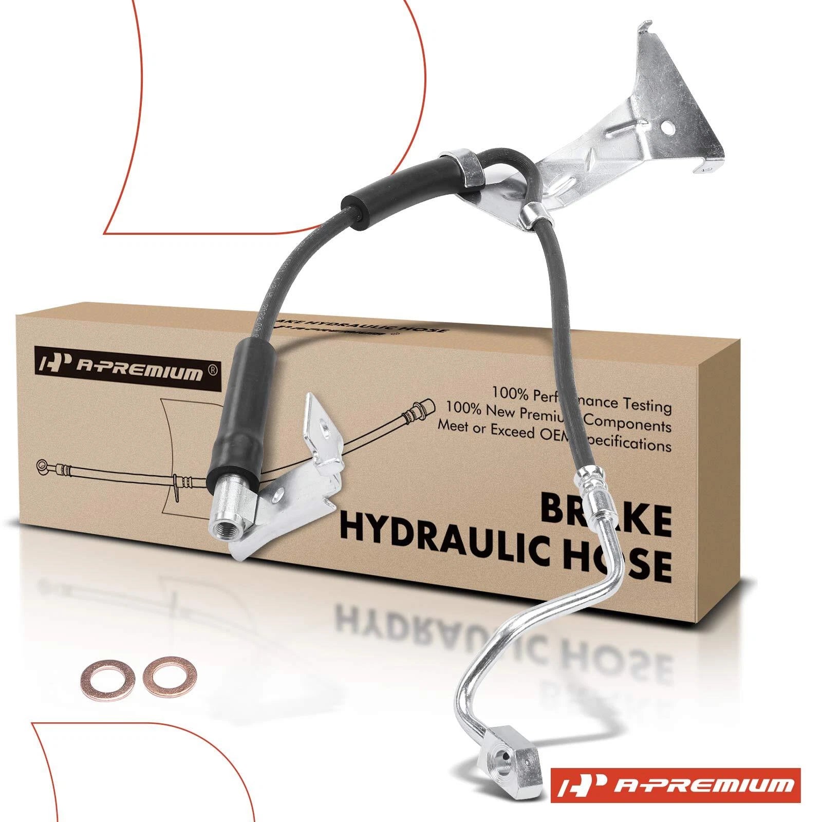 Front Left Brake Hydraulic Hose for Ford F-250 F-350 Super Duty (2005–2007)