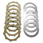 Clutch Friction Disc Plate Kit for Honda ATV TRX420TM Rancher 420, TRX500FM, XR500