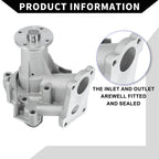 Water Pump with Gasket Kit for Dodge H100 (2006-2013)