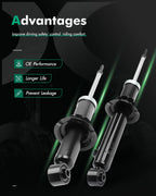 Set of 4 Shocks Absorbers Struts for Mazda Miata (1990–1997)