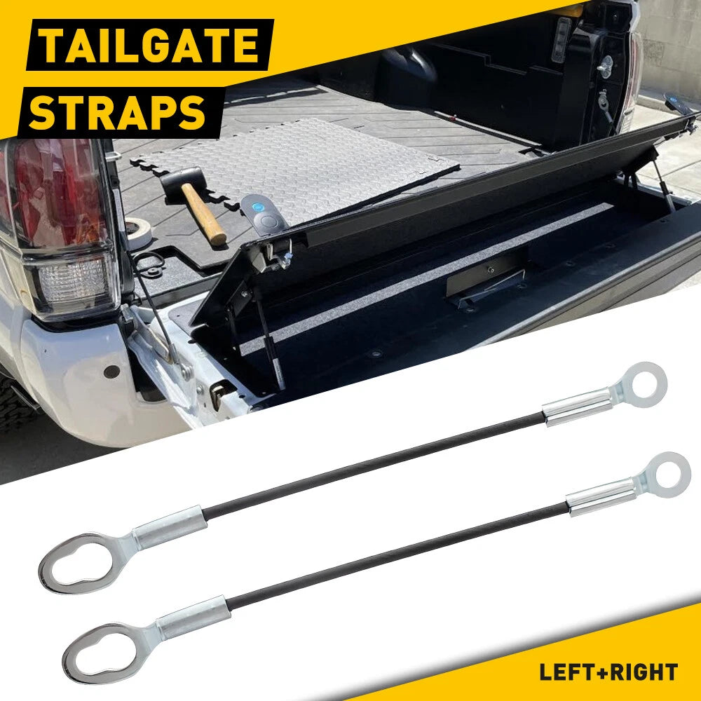 2 Rear Tailgate Cables for Toyota Tacoma (2005–2015)