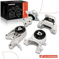 Set of 4 Engine Motor & Transmission Mounts for Chevy Malibu (2009–2012)