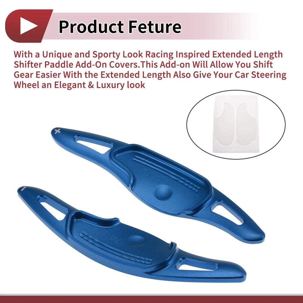 Aluminum Alloy Steering Wheel Shift Paddles for Hyundai Sonata (2015–2020)