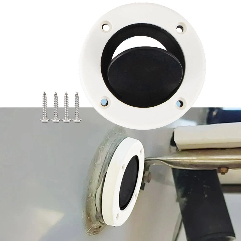 Boat Drain Valve with Seal Gasket for Salt & Fresh Water Vessels