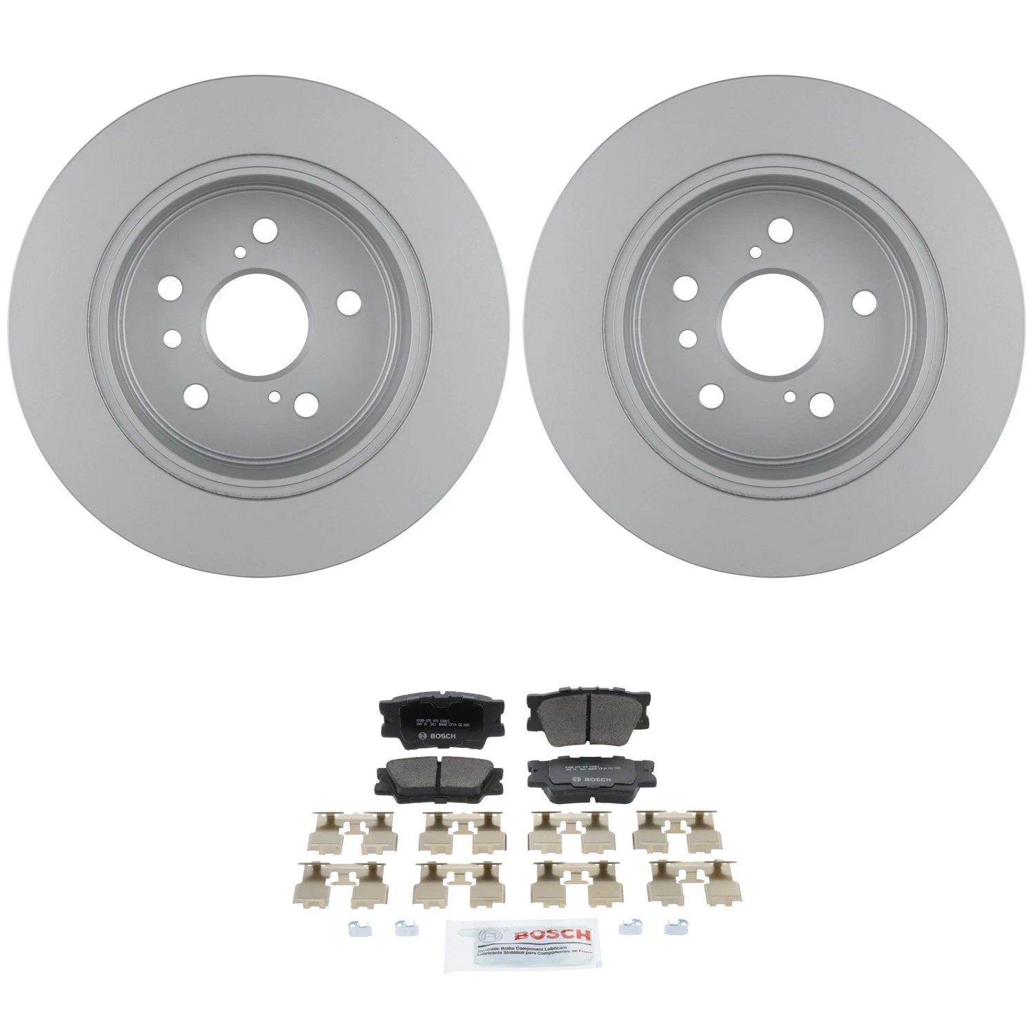 Bosch Rear Quietcast Brake Pad Kit for Avalon Camry ES350 (2005–2019)