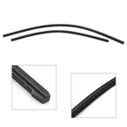 Black Wiper Blade Inserts for LEXUS IS350 IS250 IS200T IS300 (2014-2021)