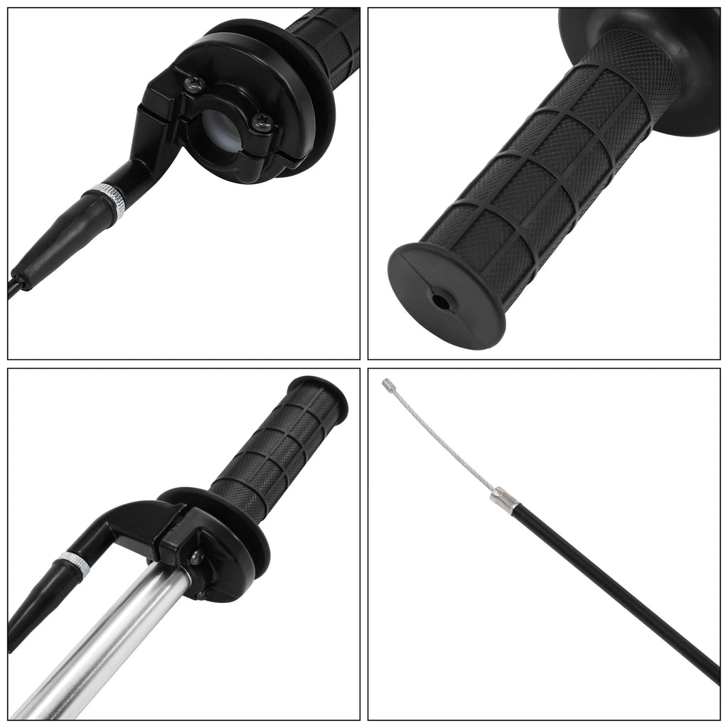 Throttle & Cable Grip Casing Set for Yamaha TTR125LE (2003–2009) TTR125L (2000–2008)
