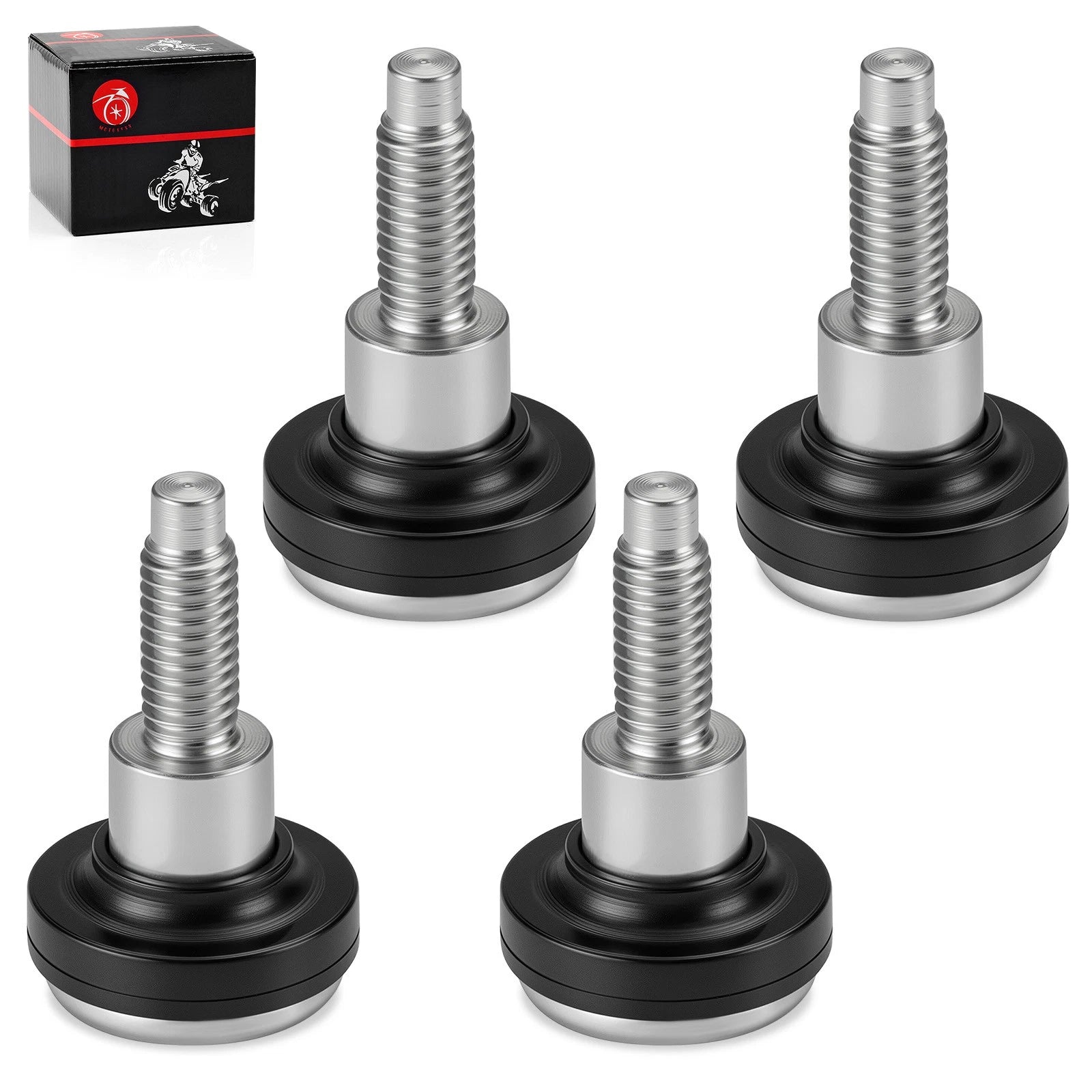 4Pcs Isolator Valve Cover w/Engine Bolt for Polaris RZR Ranger Sportsman General
