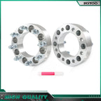 2X 2" Wheel Adapters 8x6.5 to 8x170mm 9/16x18 for Dodge Ram 2500 (1995–2010)