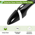 Exterior Door Handle Cover Trim for Hyundai Tucson (2022-2024) Gloss Black ABS