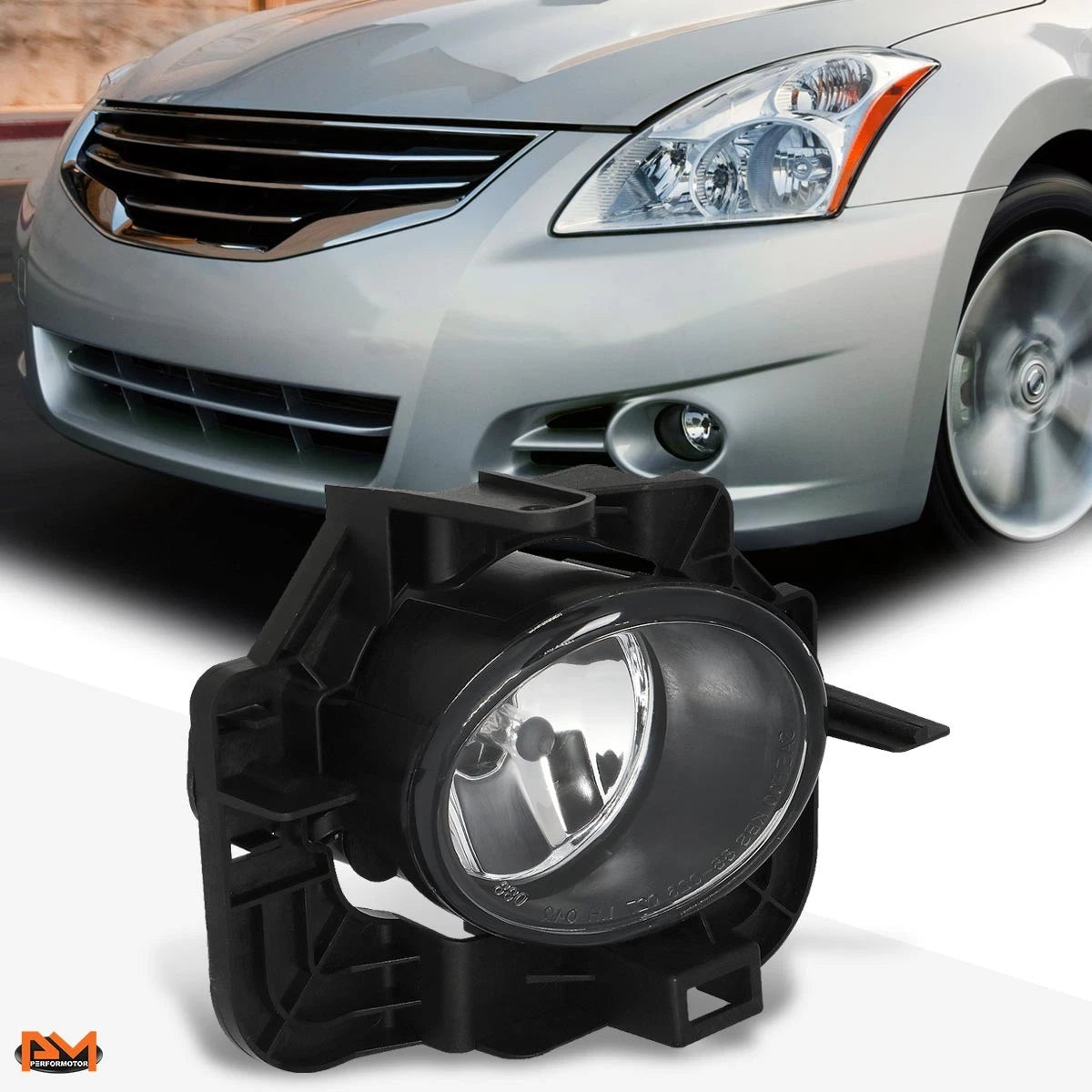 Headlight for Honda CR-V (2007–2011) Smoked Lens Amber Corner