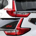 Black Rear Taillight Cover Trims for Honda CR-V (2017-2022)