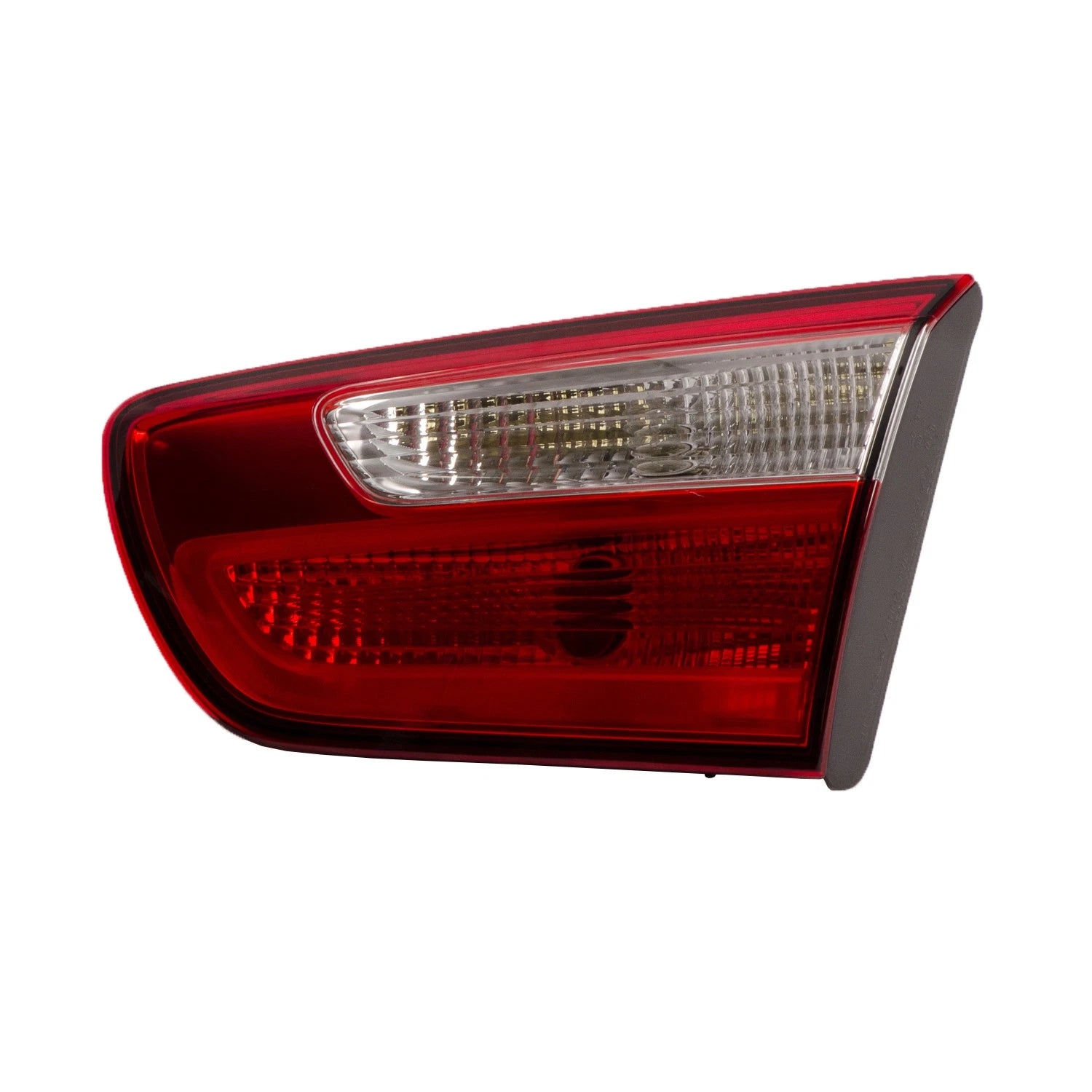 Replacement Passenger Side Inner Tail Light Assembly w/o LED for 2012-17 Kia Rio