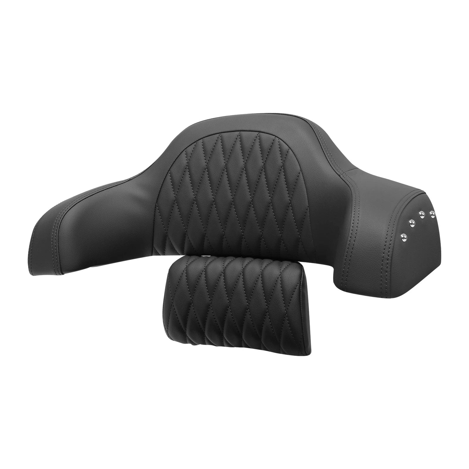 Passenger Trunk Backrest for Indian Chieftain Roadmaster (2014–2023) Black
