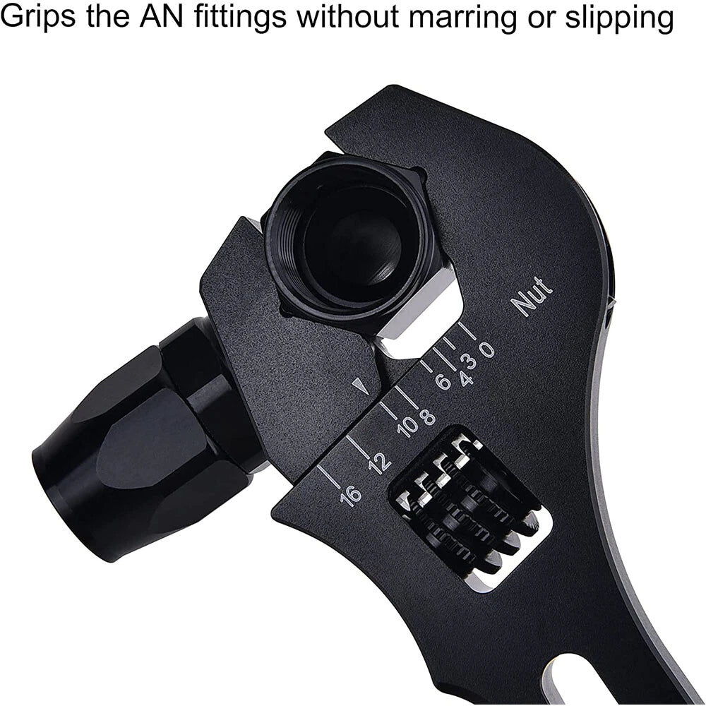 Adjustable AN Hose Fitting Wrench Spanner for Universal (3AN-16AN)