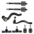 Set of 4 Tie Rod Ends & Ball Joints for Lexus GS300 AWD (1998–2005)