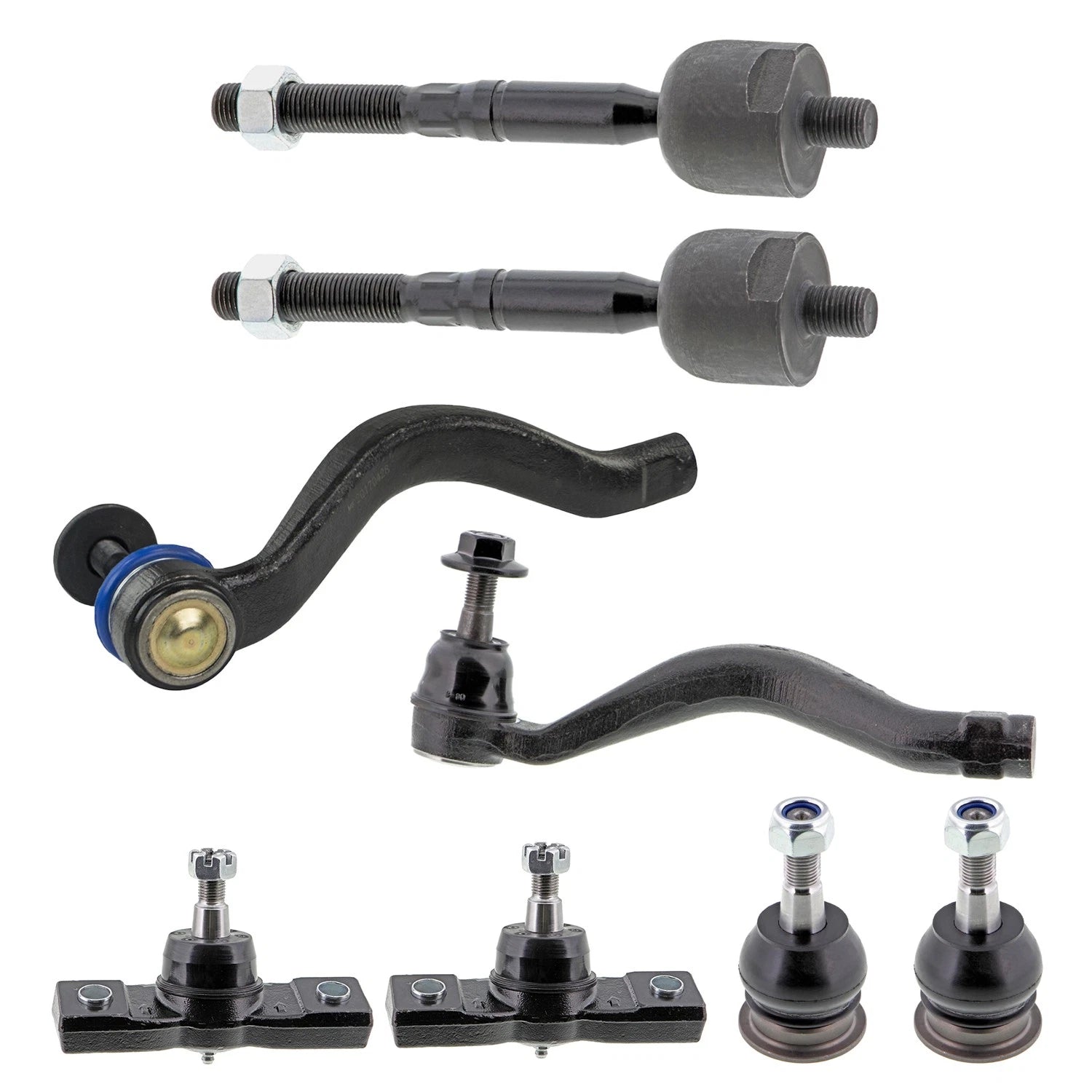 Set of 4 Tie Rod Ends & Ball Joints for Lexus GS300 AWD (1998–2005)