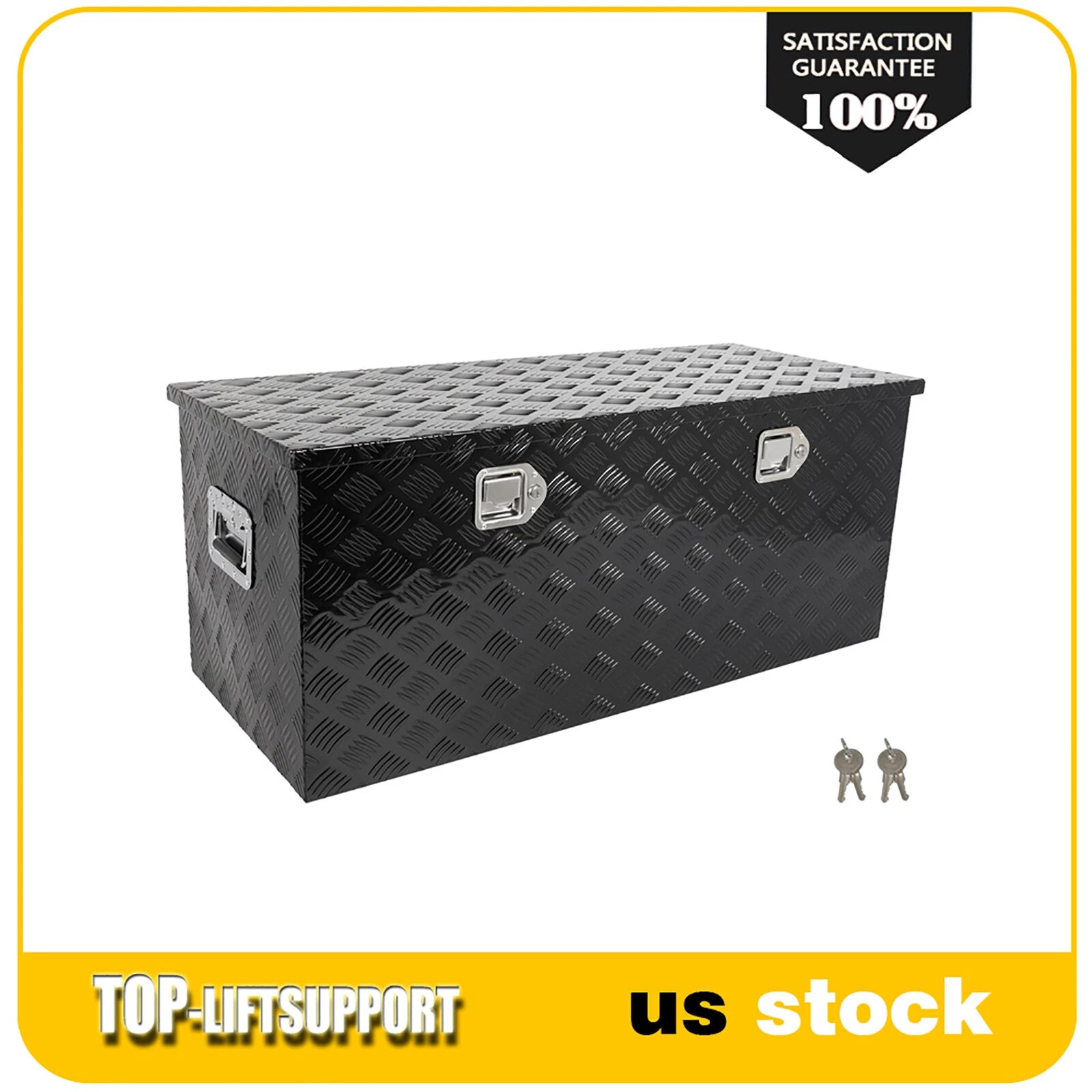 2X Aluminum Storage Tool Box for Truck / Garage / RV