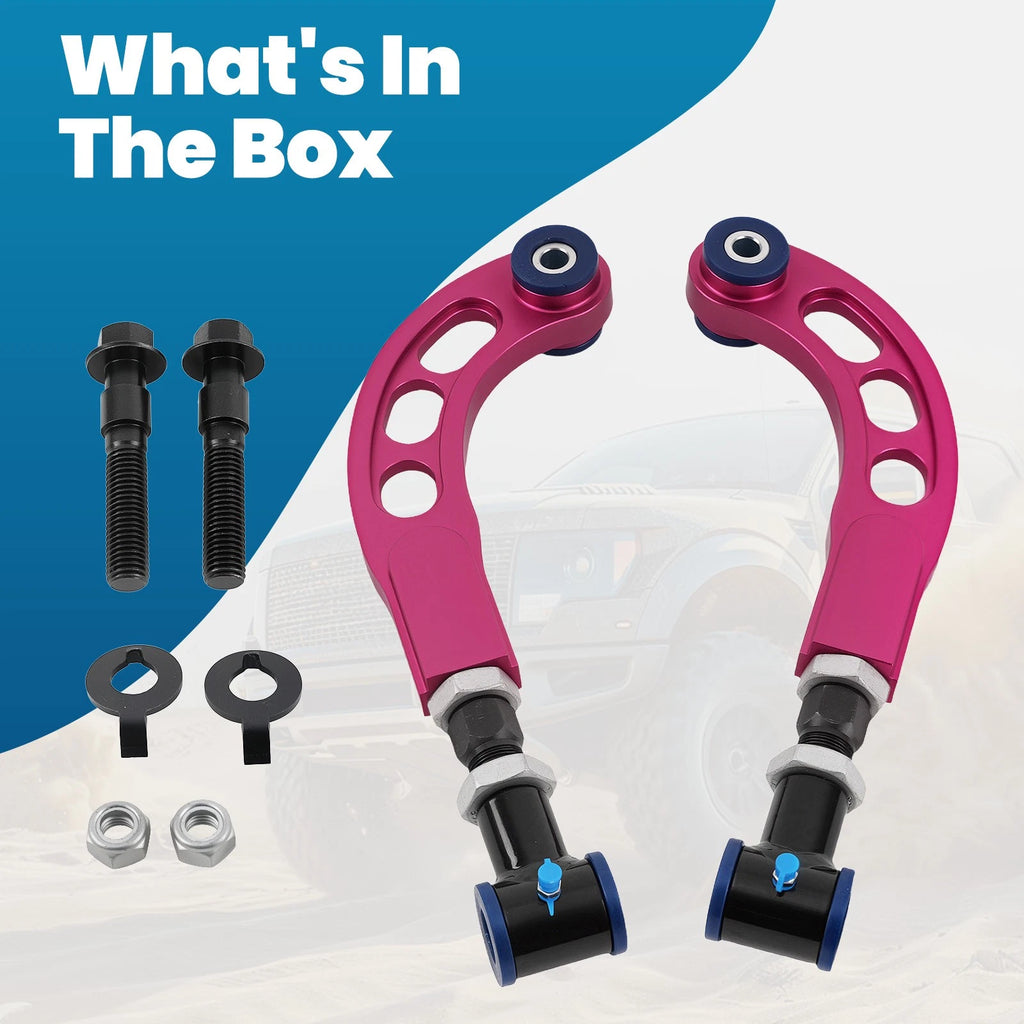 Adjustable Rear Camber Arm Kit & Front Bolts for Scion TC (2005–2010)
