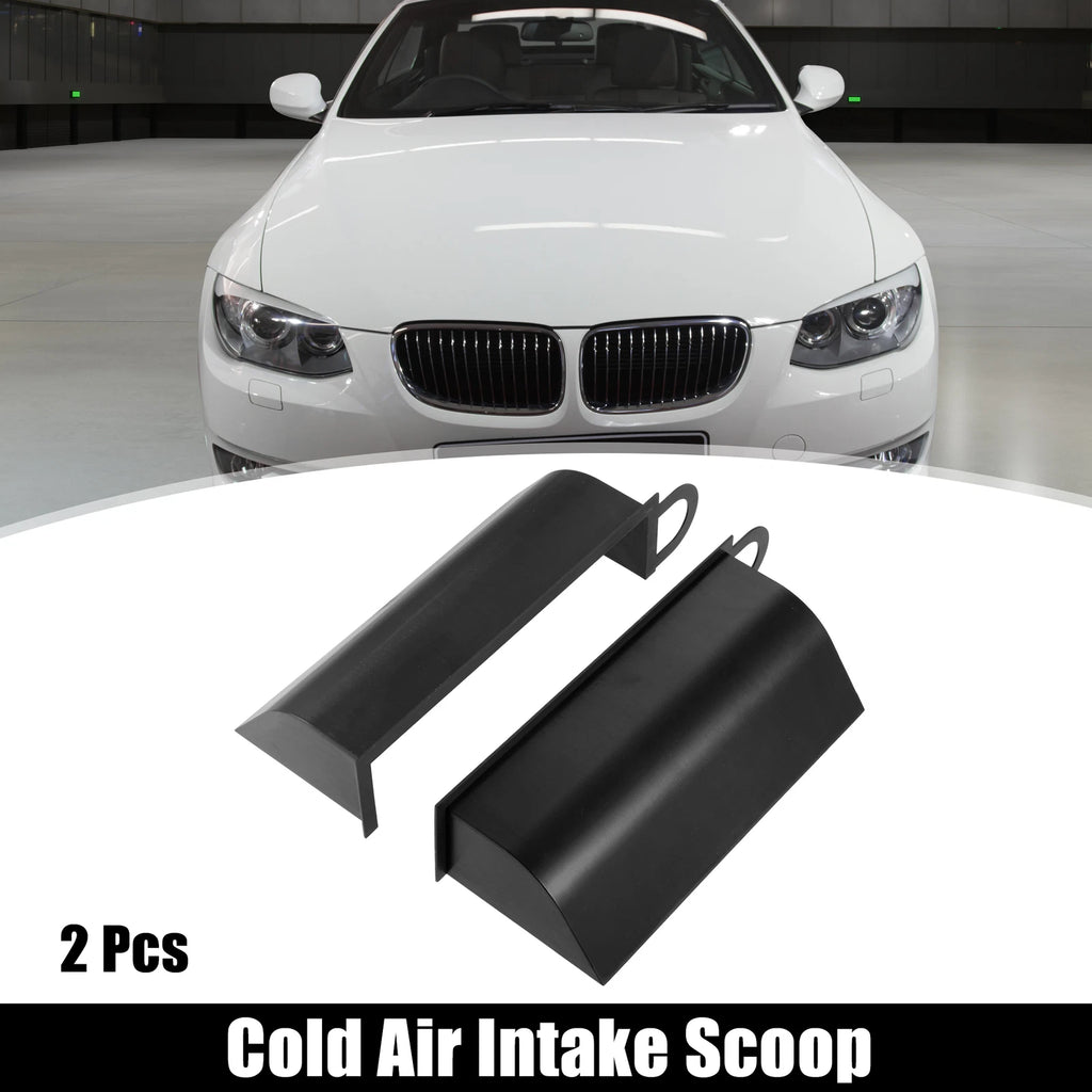 2X Hood Dynamic Cold Air Intake Scoop for BMW E90/91/92 (2007–2013)