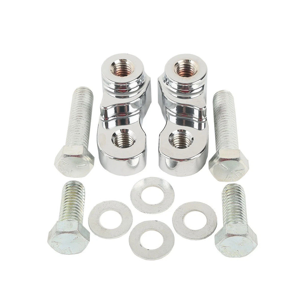 Chrome 1" Rear Lowering Kit for Harley Sportster 883 1200 (2005–2017)