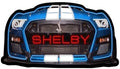 Shelby Cobra Wall Decor Sign 461418 for Man Cave Garage Bar