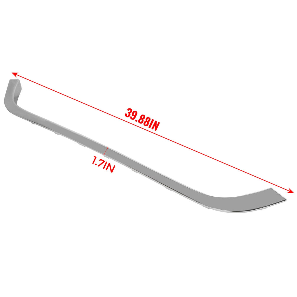 Chrome Grille Hood Trim Moulding for Mini Cooper R55 R56 R58 R59 (2009–2015)