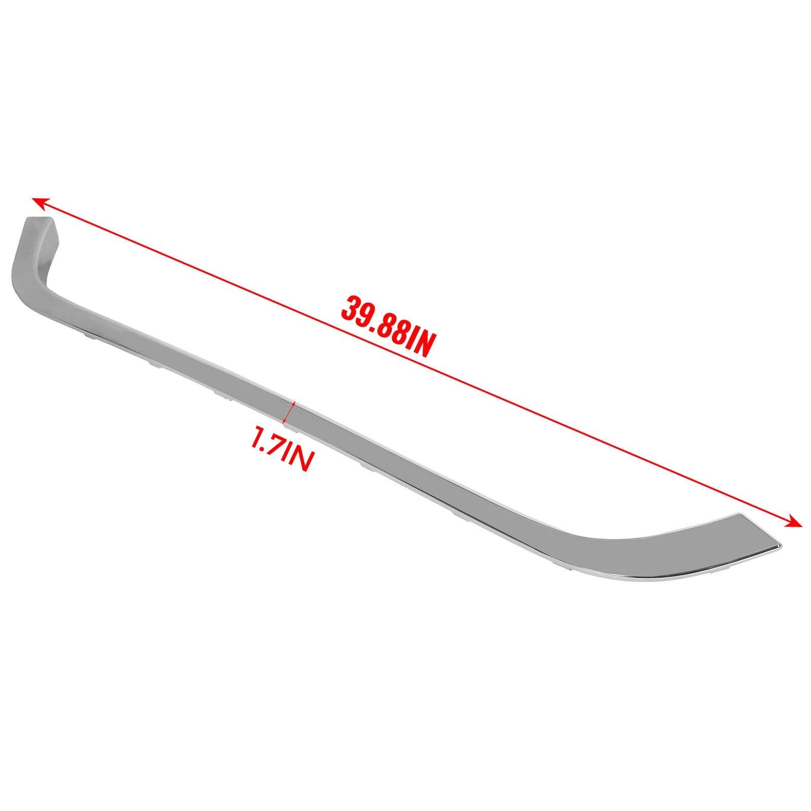 Chrome Grille Hood Trim Moulding for Mini Cooper R55 R56 R58 R59 (2009–2015)