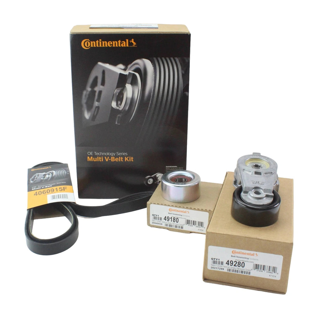 Serpentine Belt Drive Component Kit for Continental K49280B