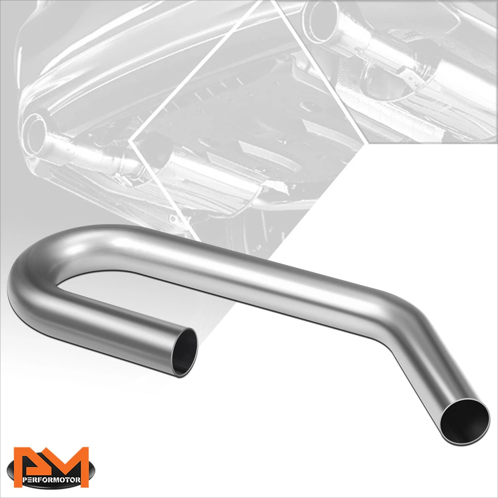 3" OD Mild Steel 45&180 Degree U-Bend Exhaust Pipe for Custom Applications