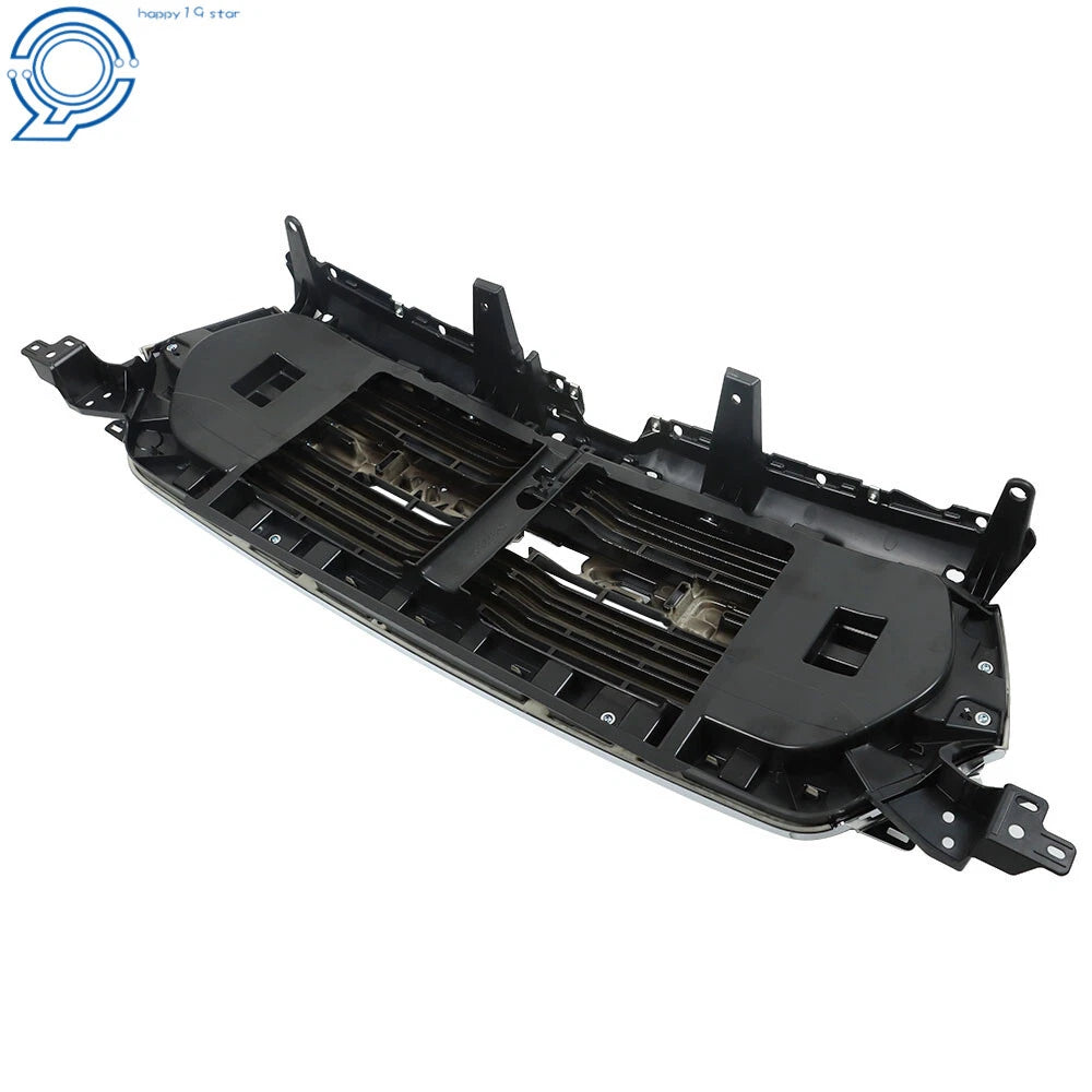 Front Upper Grille for Dodge Ram 1500 (2019-2022) Chrome Black Trim
