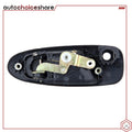 1X Black Exterior Door Handle for Honda Civic (1992–1995)