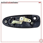 1X Black Exterior Door Handle for Honda Civic (1992–1995)