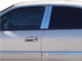 4pc. Luxury FX Stainless Steel Pillar Posts for 1995-2004 Lincoln Continental