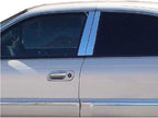 4pc. Luxury FX Stainless Steel Pillar Posts for 1995-2004 Lincoln Continental