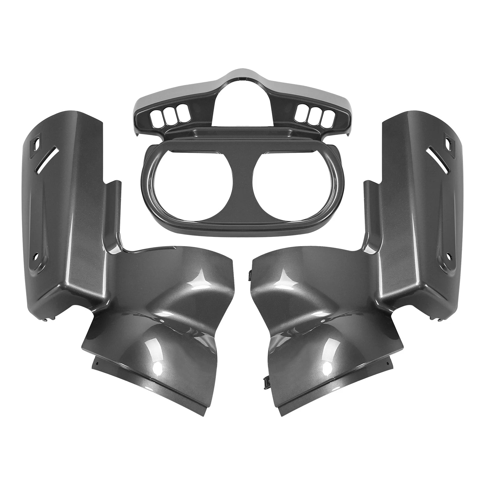 Instrument Housing for Harley Touring Road Glide (2015–2023) 19 Industrial Gray