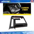Glossy Carbon Fiber Gear Shift Panel Cover Trim for Toyota Tacoma (2024–2026)