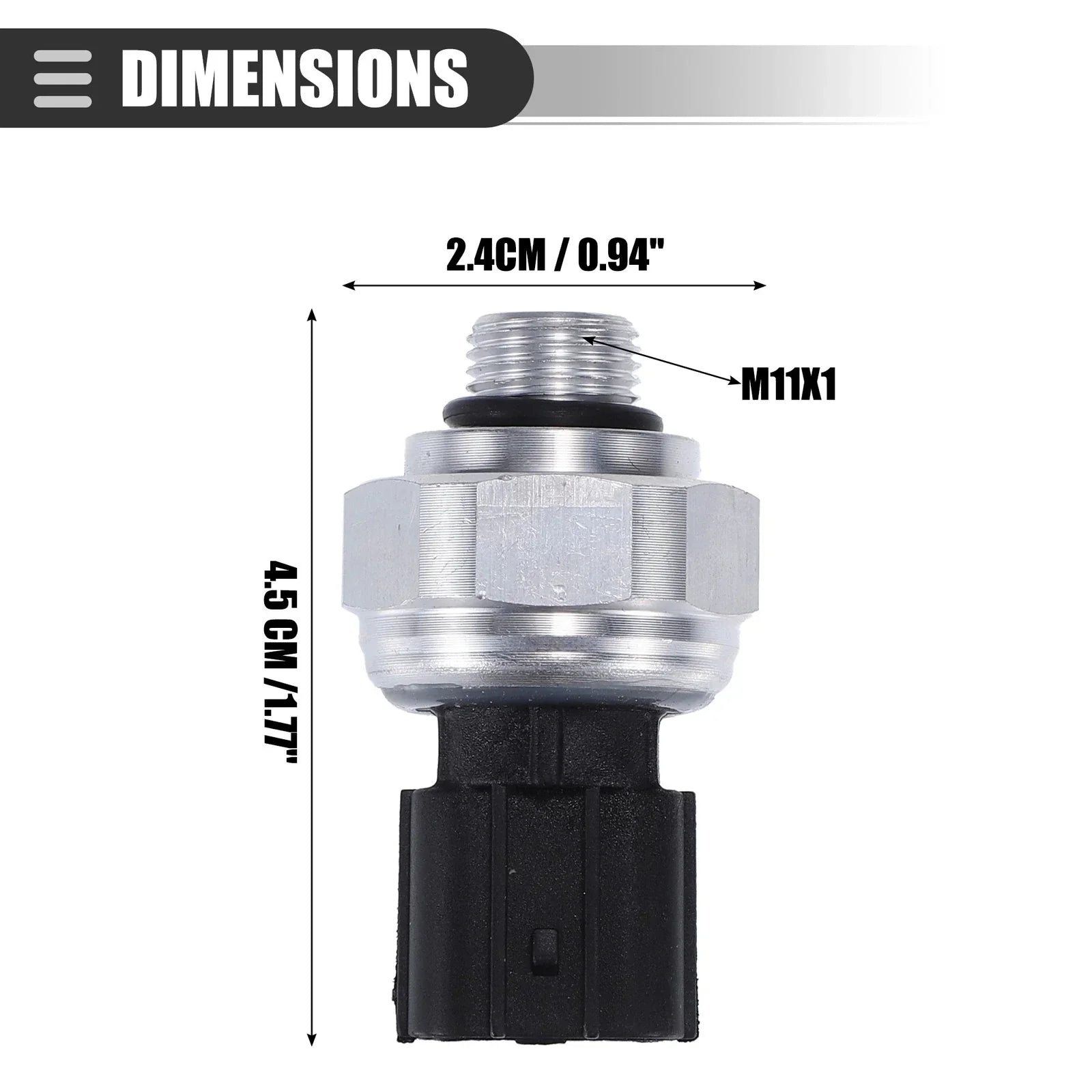 A/C Pressure Transducer Valve Sensor for Honda Accord (2013-2017)