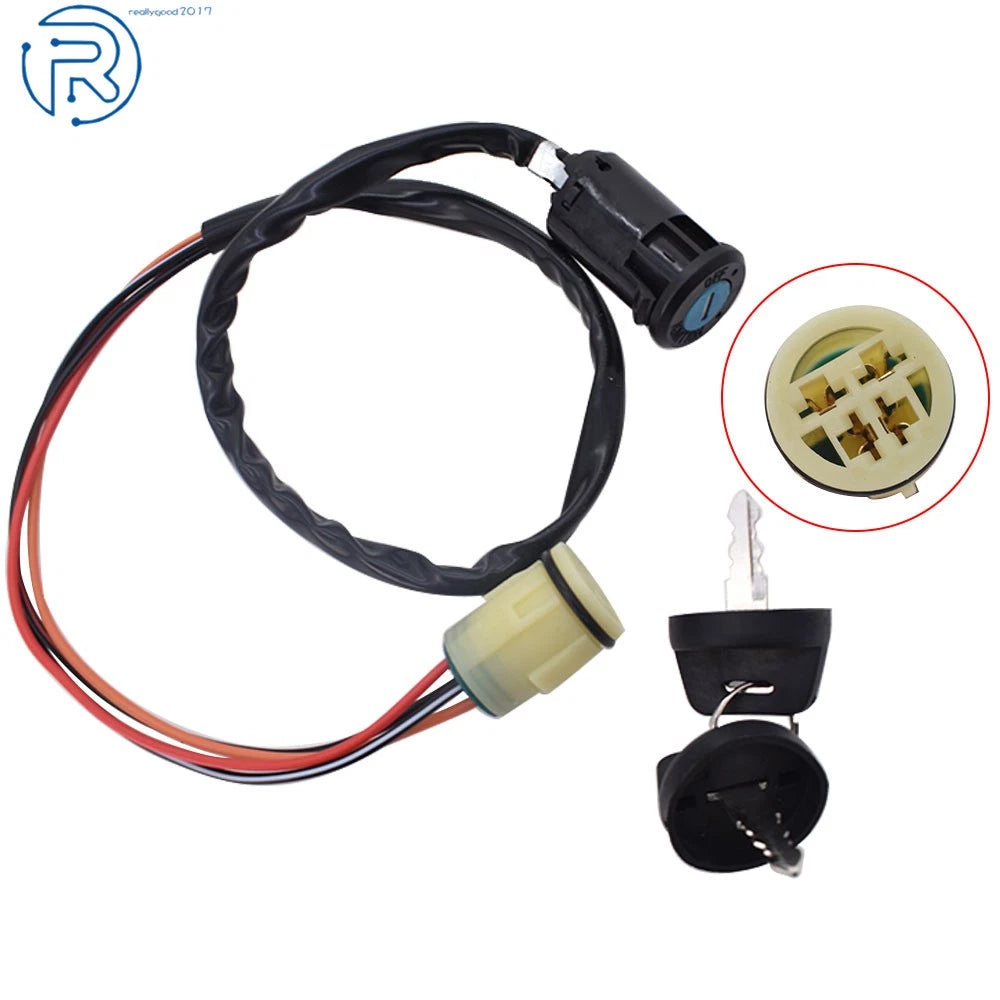 Ignition Switch Key for Honda Rancher 350 TRX350 (2000–2006)