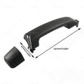 2X Black Exterior Door Handle for Toyota FJ Cruiser (2007–2014) 69210-0C010