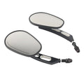 Matte Black Rearview Side Mirror for Harley Sportster 883, Softail, Dyna (2004-2023)