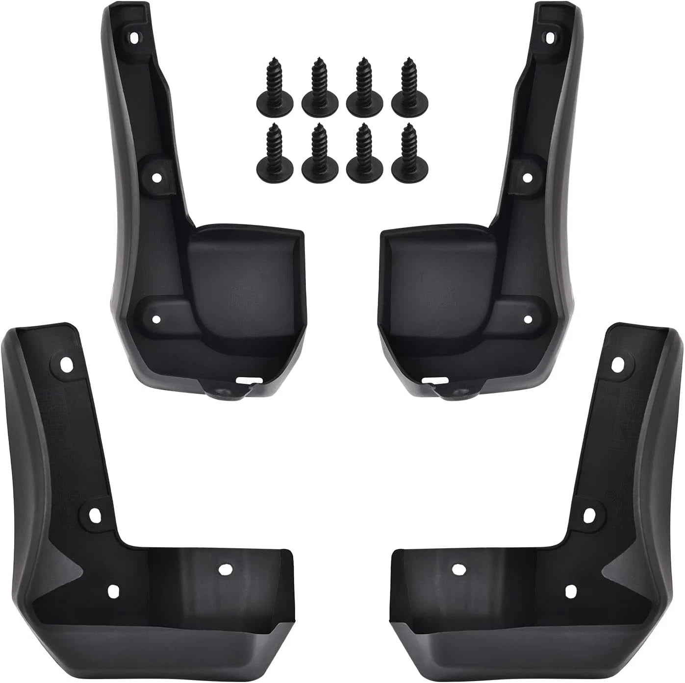 4x Mud Flaps Splash Guards for Honda Civic (2016–2019)