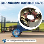 Hydraulic Brakes for Dexter 9K 10K Trailer Axles (Fits 23-410 23-411)