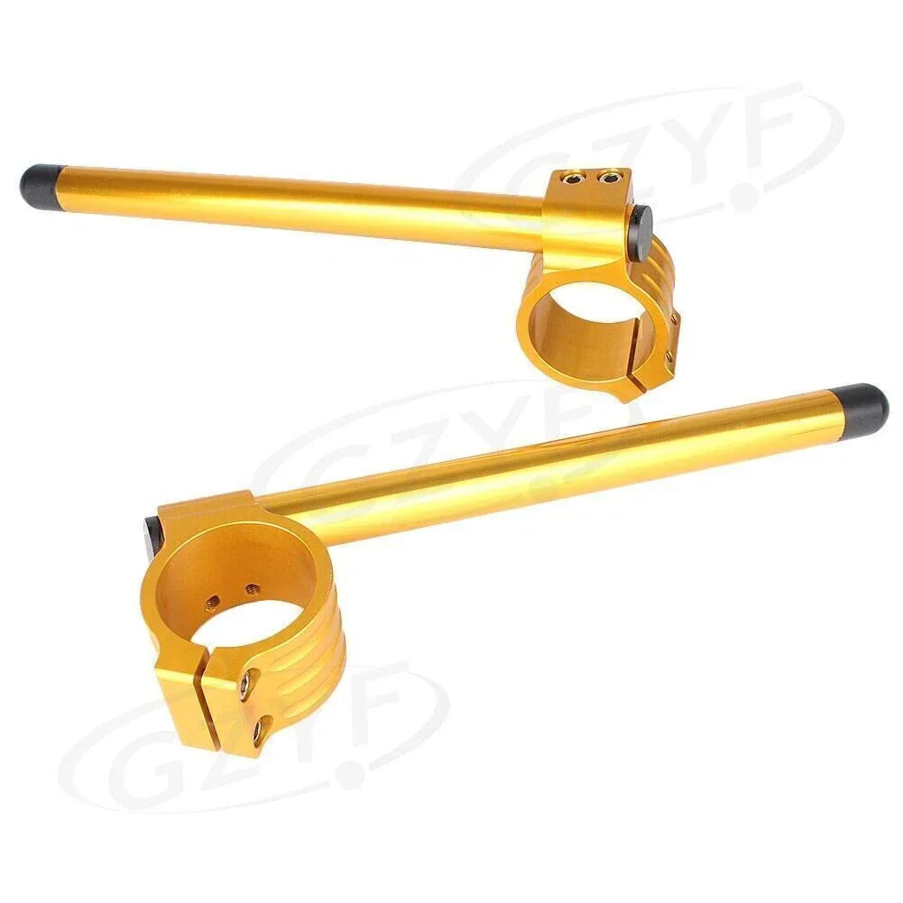 22mm & 7/8" Clips for Handle Bar with Adjustable Clamps for 45MM Fork Tube
