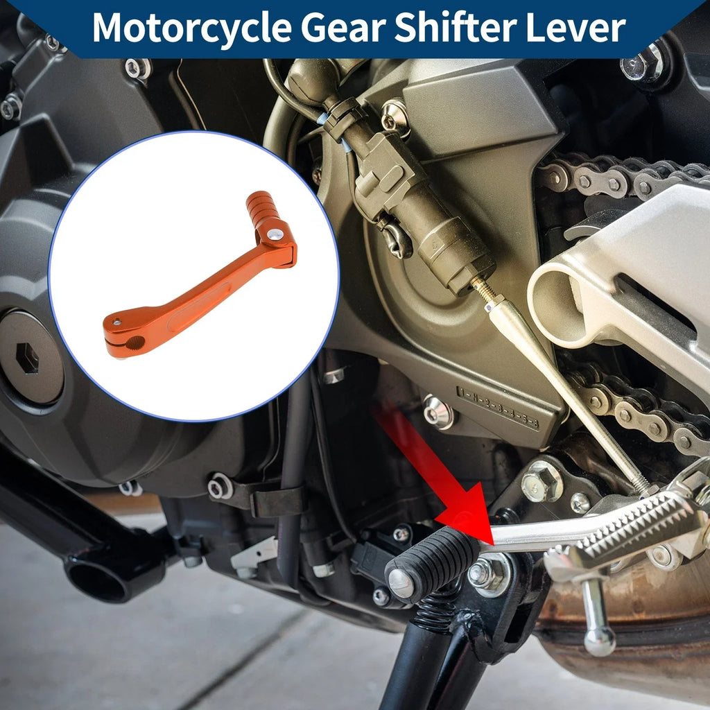 Folding Motorcycle Gear Shifter Lever for Honda CRF150F (2003-2017) Orange