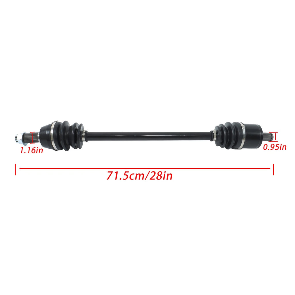 Set of 2 CV Axles for Polaris Ranger XP 900 (2013–2019)